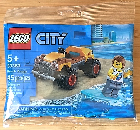 Lego City 30369 Beach Buggy Surfeur Polybag NEUF!