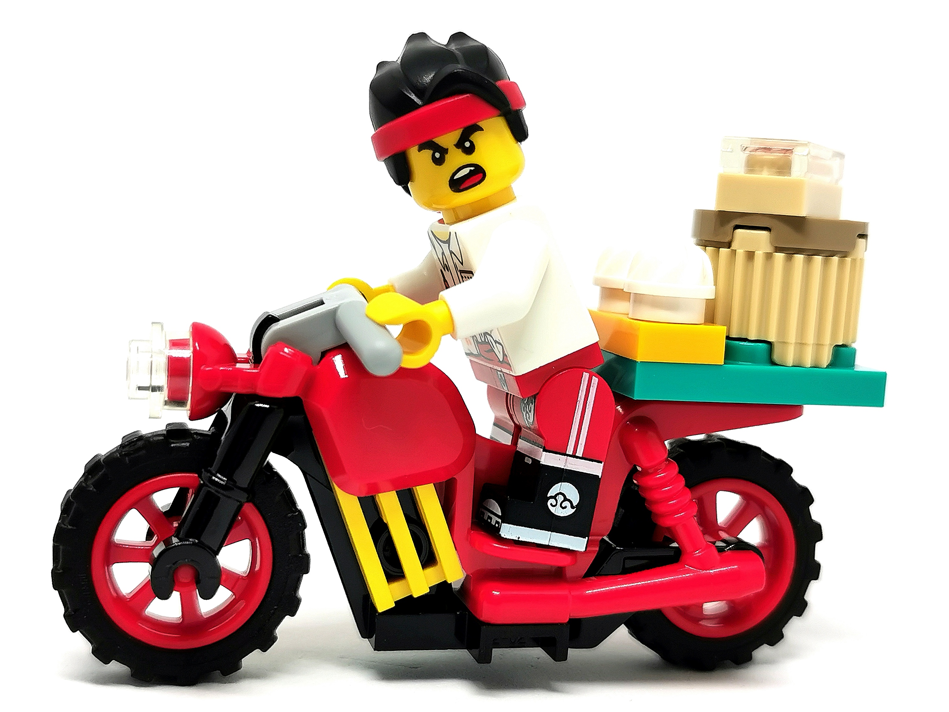Delivery Bike Polybag Minifigure on Bike New LEGO 30341 Monkie Kid