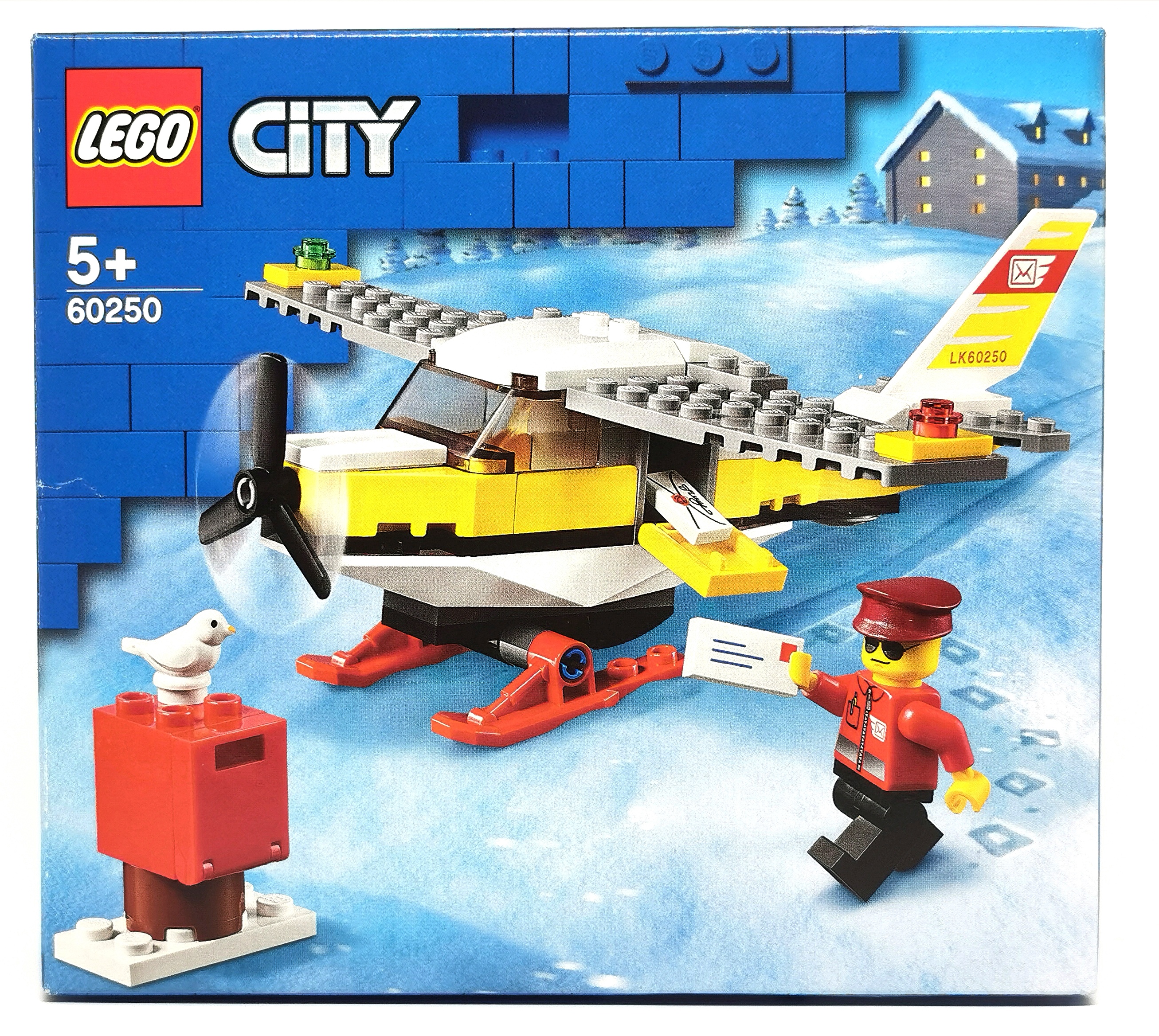 LEGO Mail Plane City Great Vehicles 60250 for sale online