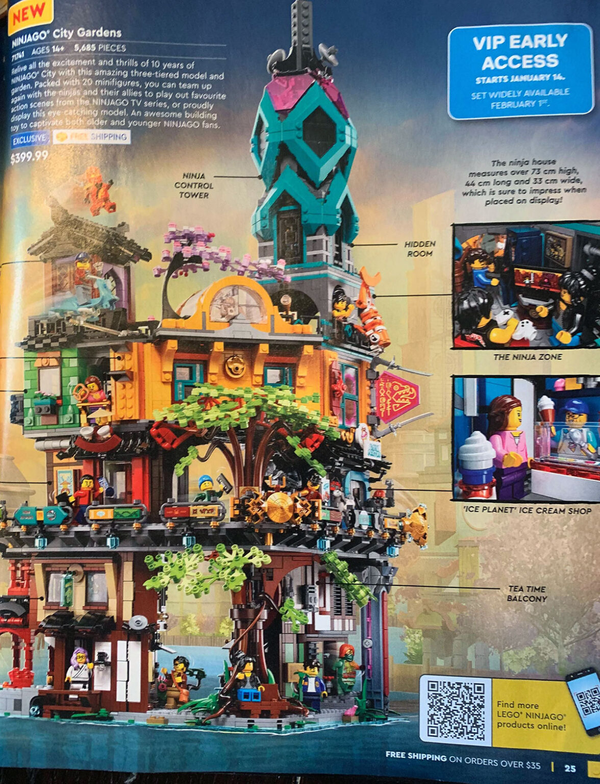 LEGO Ninjago City Gardens 71741