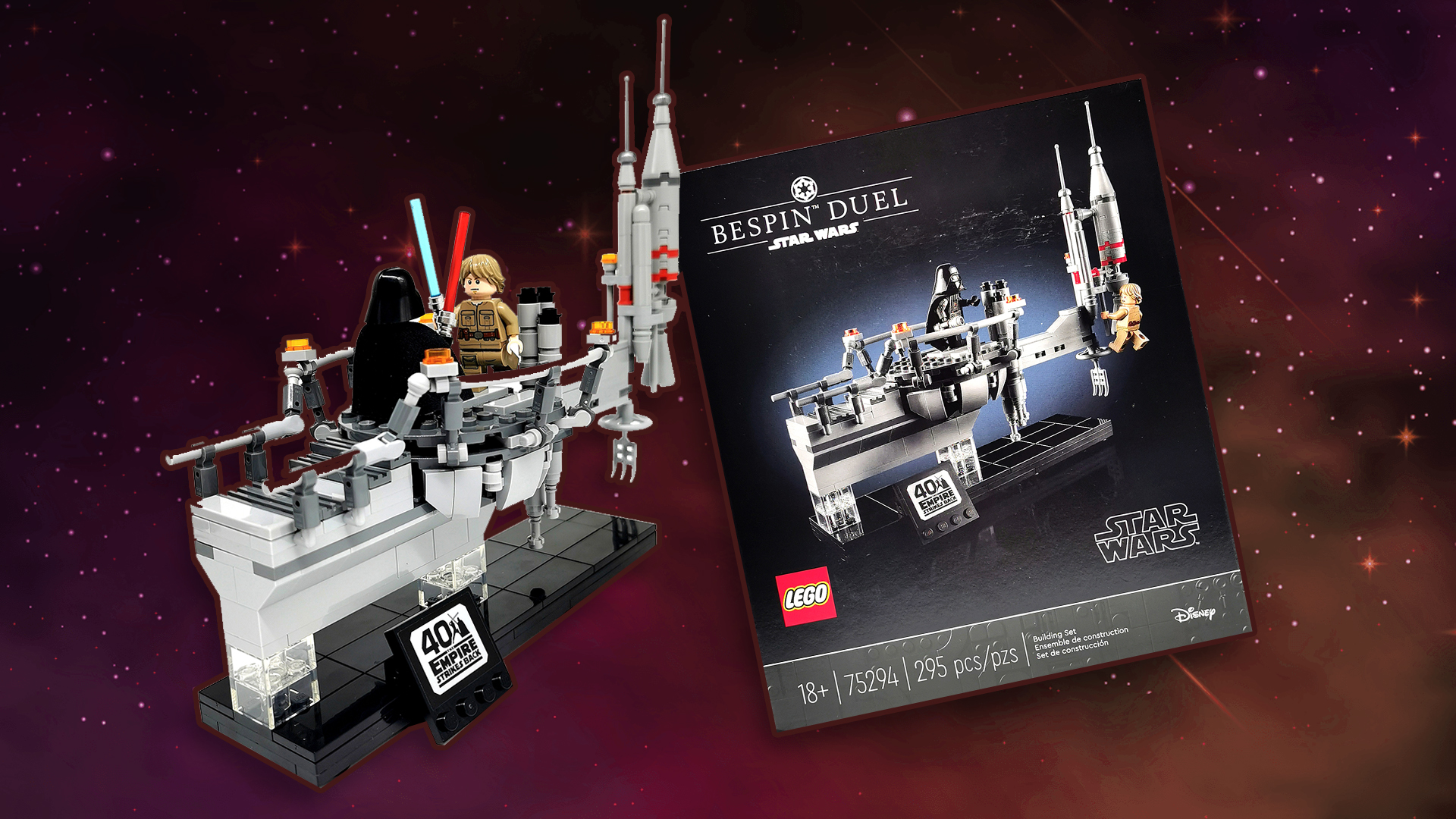 perfect box Details about   Lego 75294 Star Wars Bespin Duel 2020 SDCC Exclusive New & Sealed