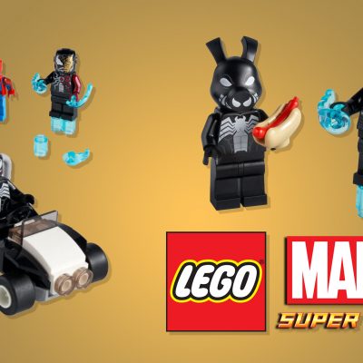 LEGO Spider-Man versus Venom and Iron Venom 40454