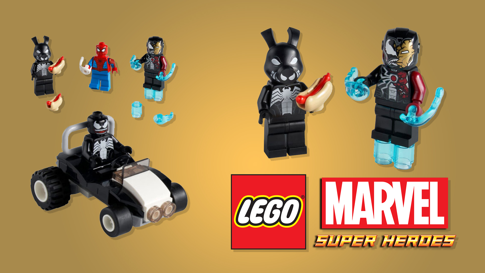 First Look at LEGO Spider-Man versus Venom and Iron Venom (40454)! – The  Brick Post!