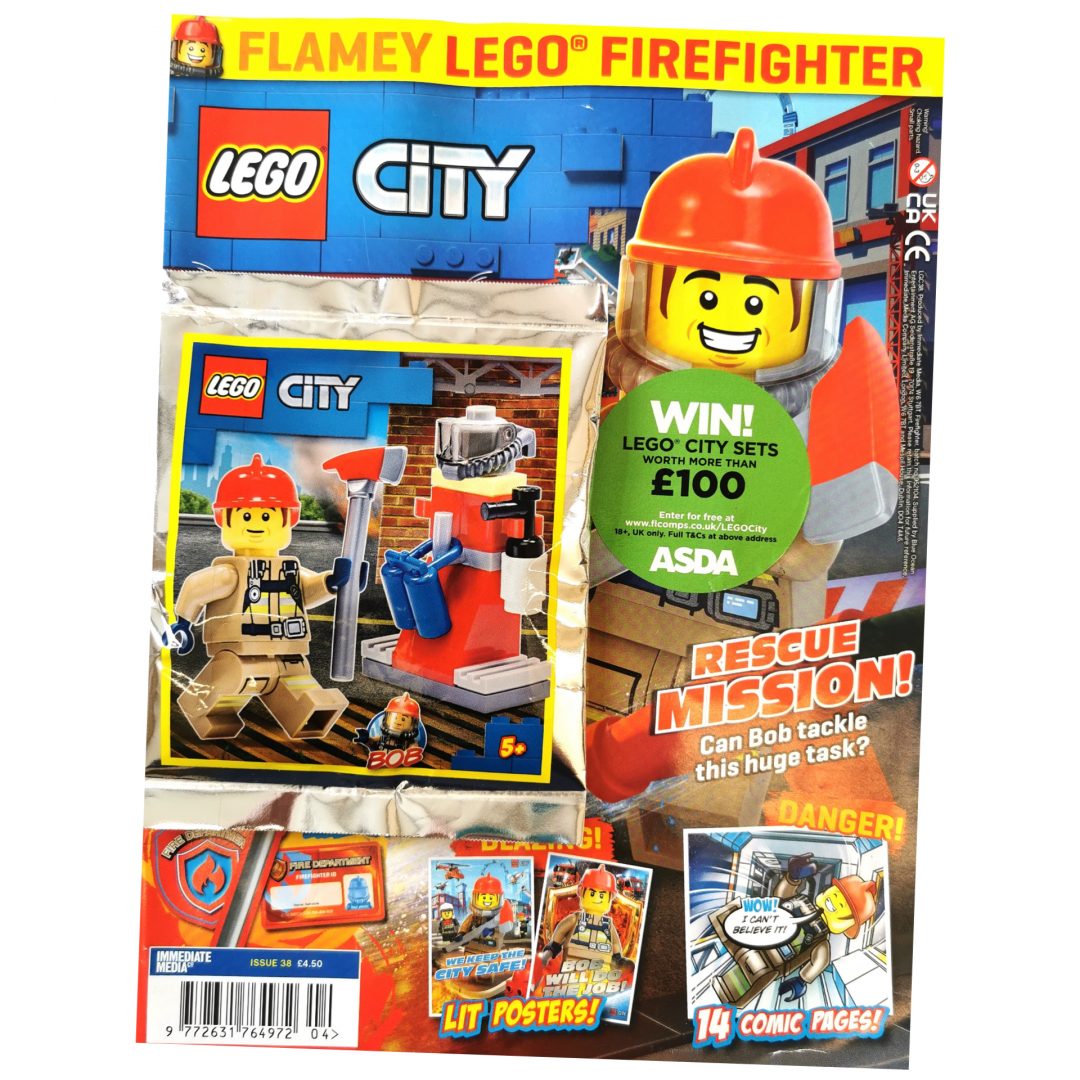 LEGO City Magazine Issue 38 – With Firefighter Bob – The Brick Post!