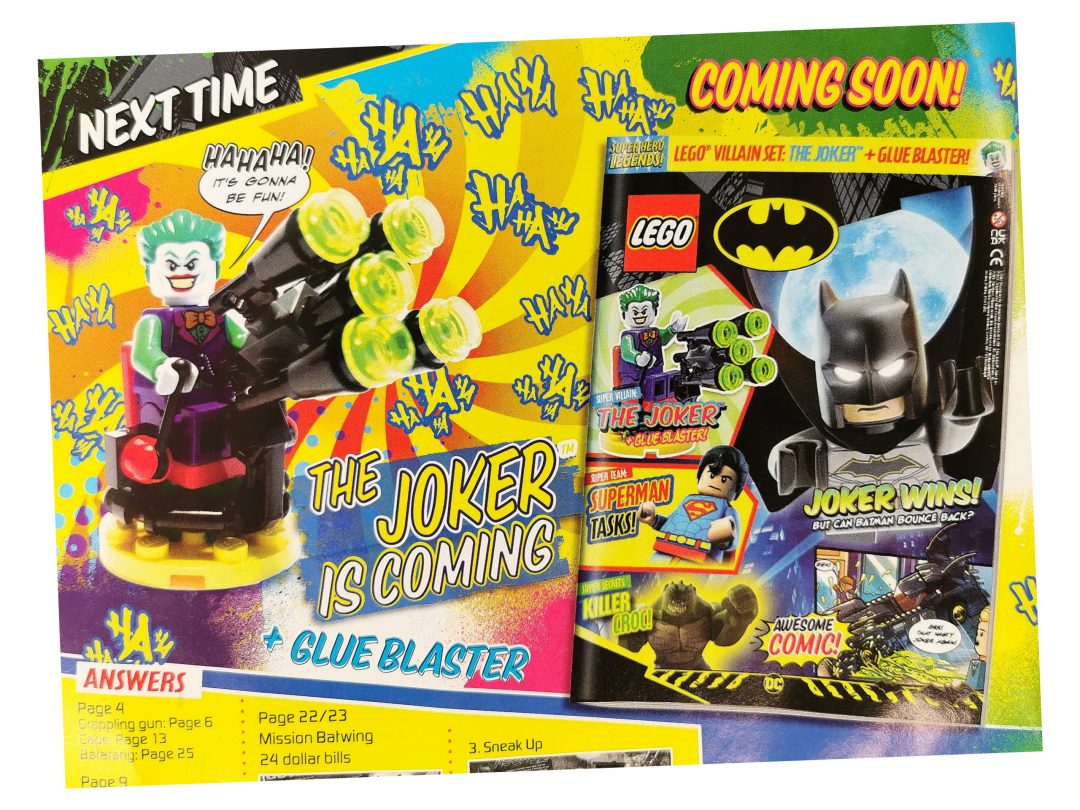 NEW LEGO BATMAN SUPER HERO LEGENDS MAGAZINE ED 15 #15 BATGIRL SH658 BATMAN SH528 