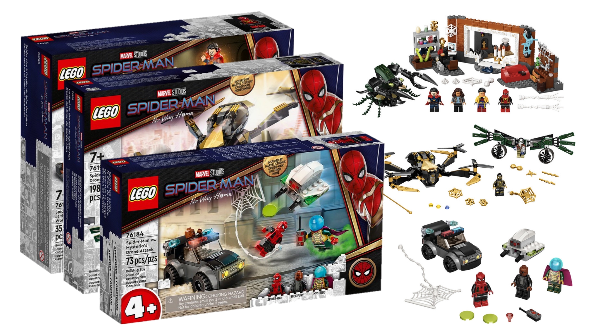 Three New LEGO Marvel SpiderMan Sets Revealed! The
