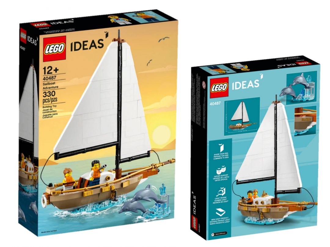 LEGO Ideas Sailboat GWP 40487 Coming Soon! – The Brick Post!