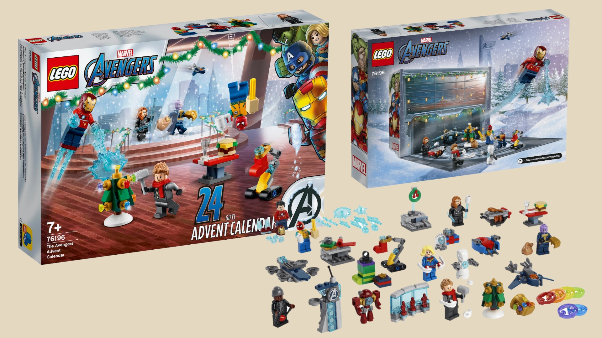 LEGO Marvel Avengers Advent Calendar 76196 Revealed! The Brick Post!