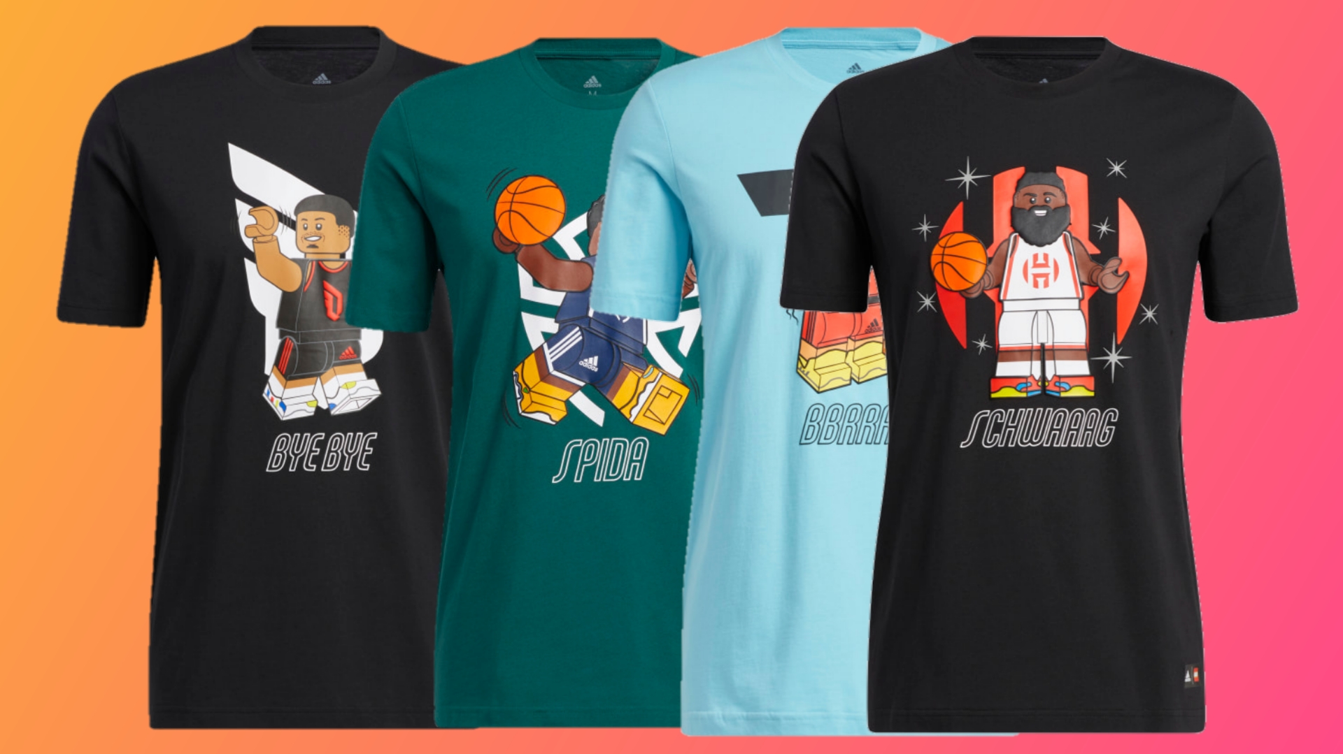 LEGO Adidas NBA T-shirt – The Brick Post!
