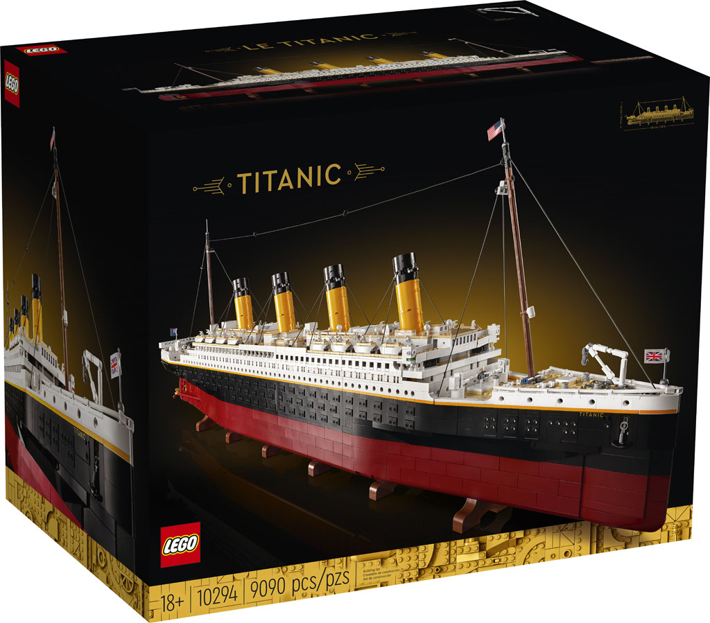 OUTSIDE BRICK Custom Titanic Lovers Lego Minifigure 