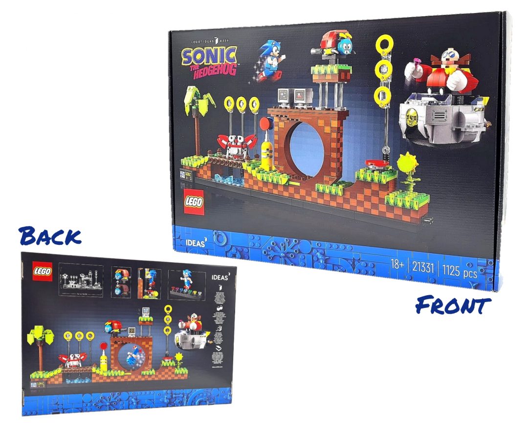 Review: LEGO 21331 Sonic the Hedgehog Green Hill Zone - Oficina dos  Baixinhos