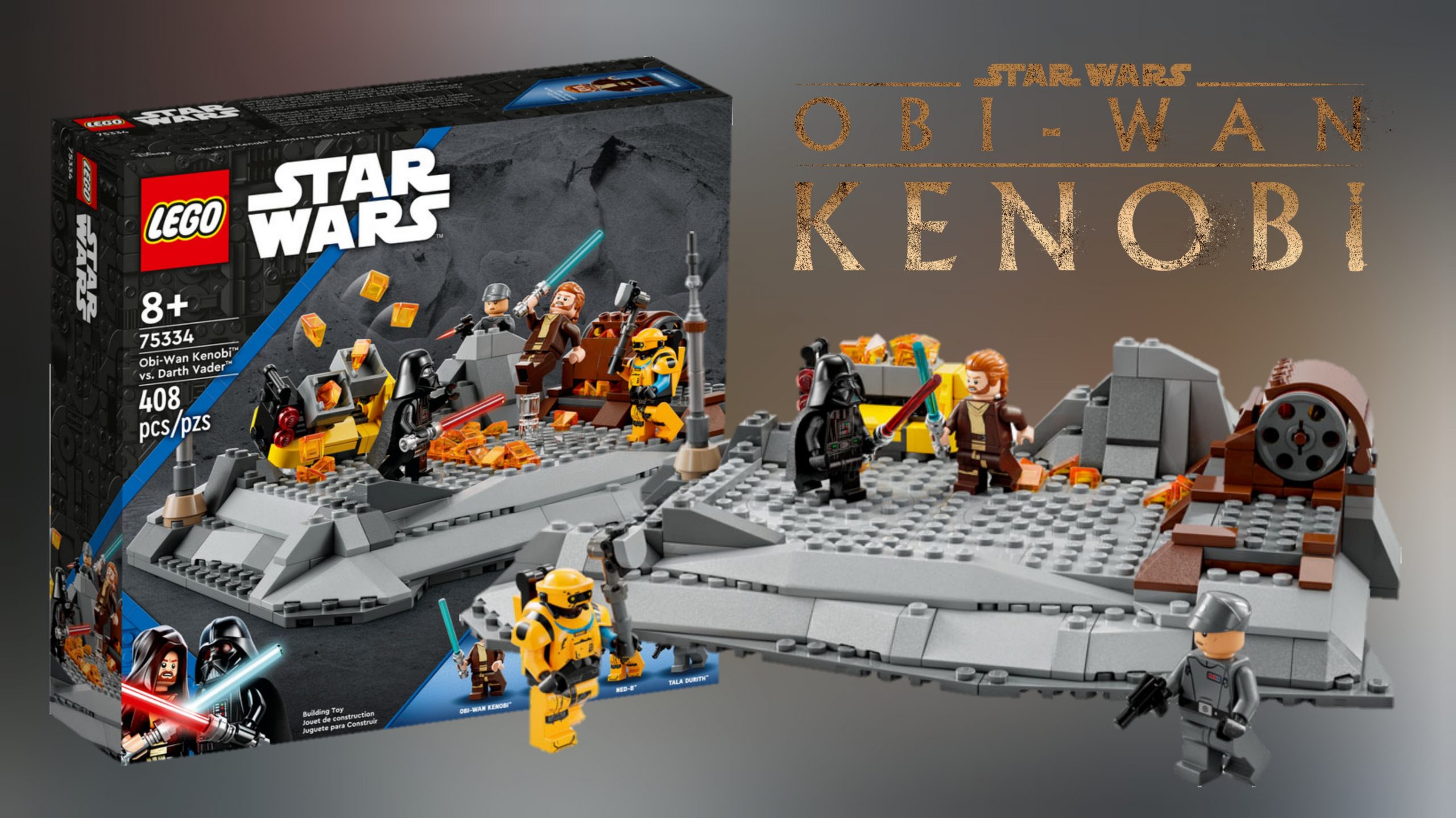Surgir Hombre rico Electrónico LEGO Star Wars Obi-Wan Kenobi vs. Darth Vader (75334) Officially Revealed!  – The Brick Post!