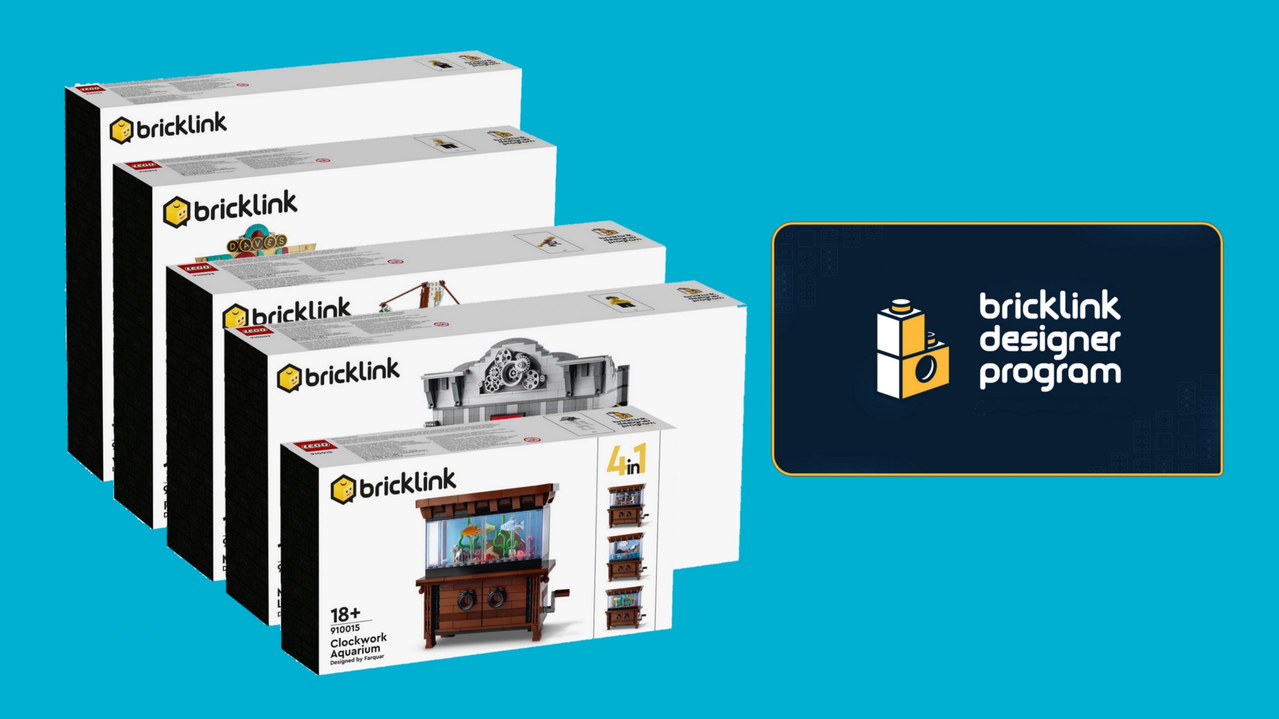 LEGO BrickLink Designer Program Round 2 Official Box Images! – The