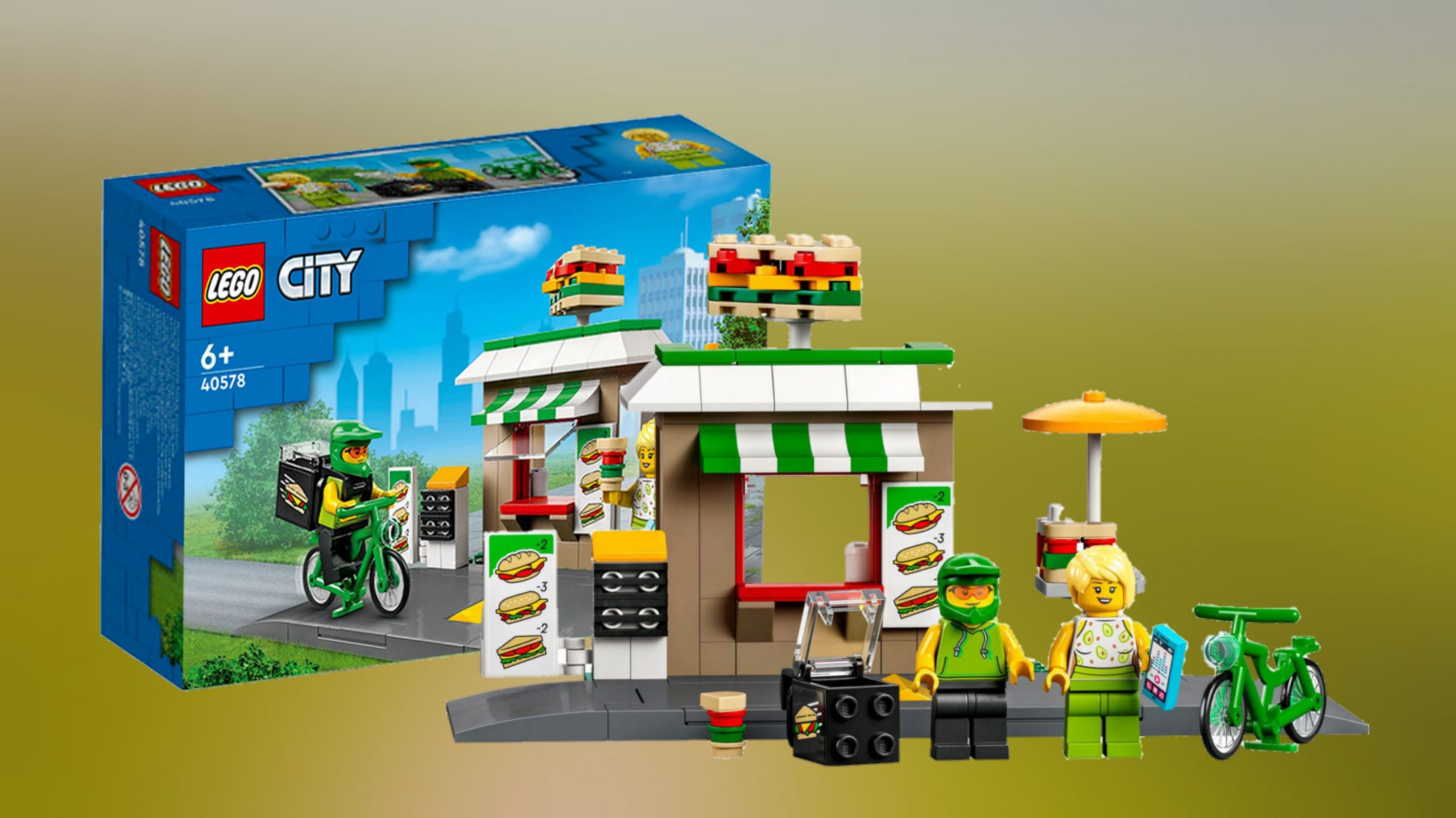 NEW LEGO September Promo LEAKS! LEGO City 40578 Sandwich Shop 