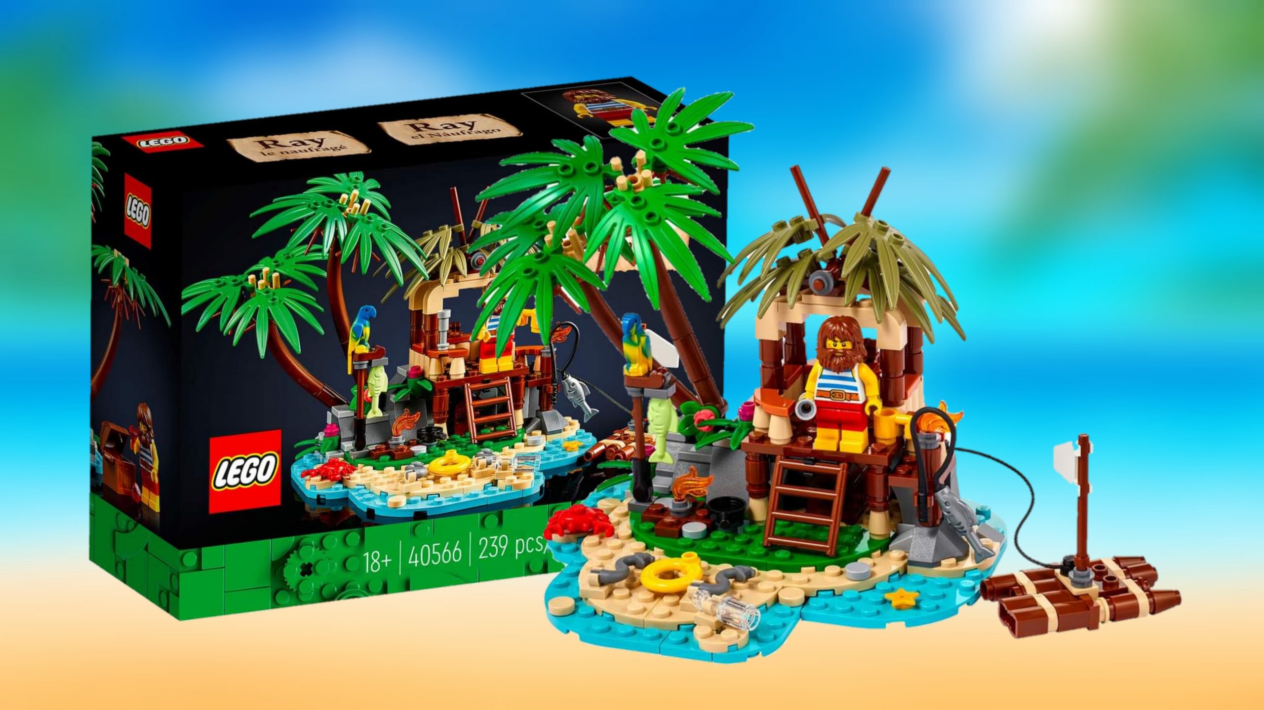 LEGO Ray the Castaway 40566 GWP The Brick Post!