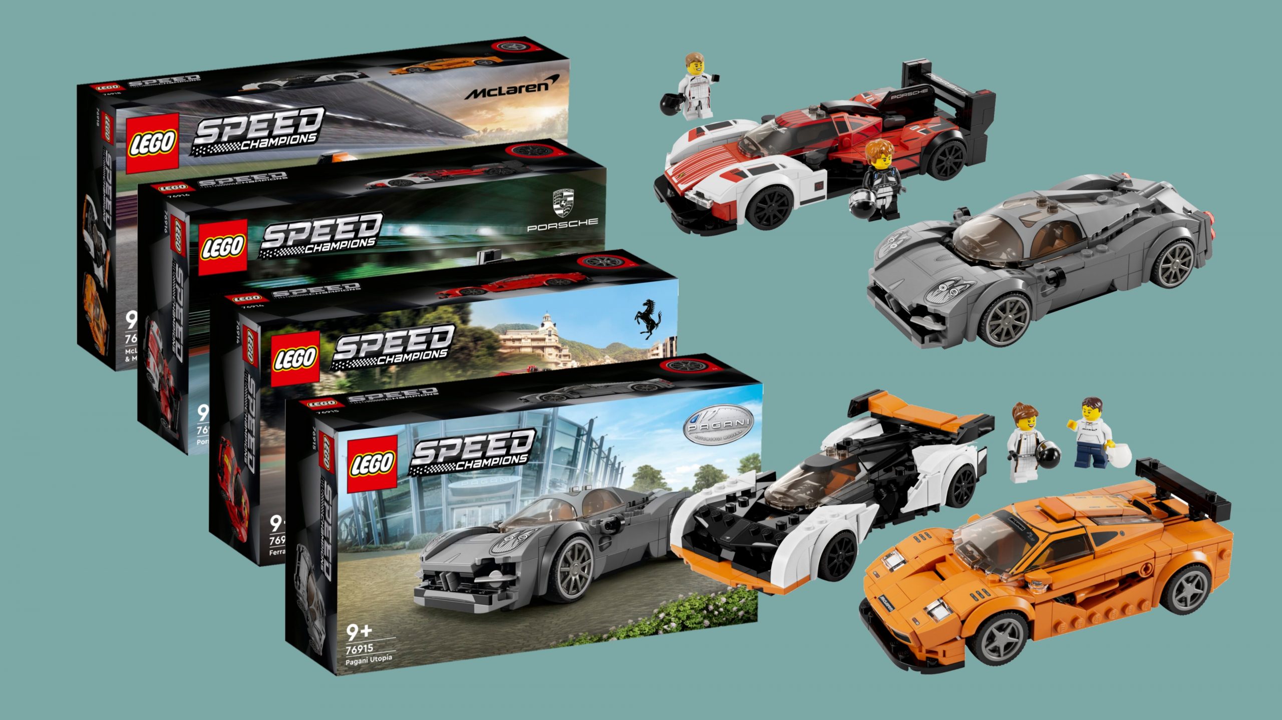 Pagani Joins Lego Speed Champions, Four New Sets For 2023 Announced