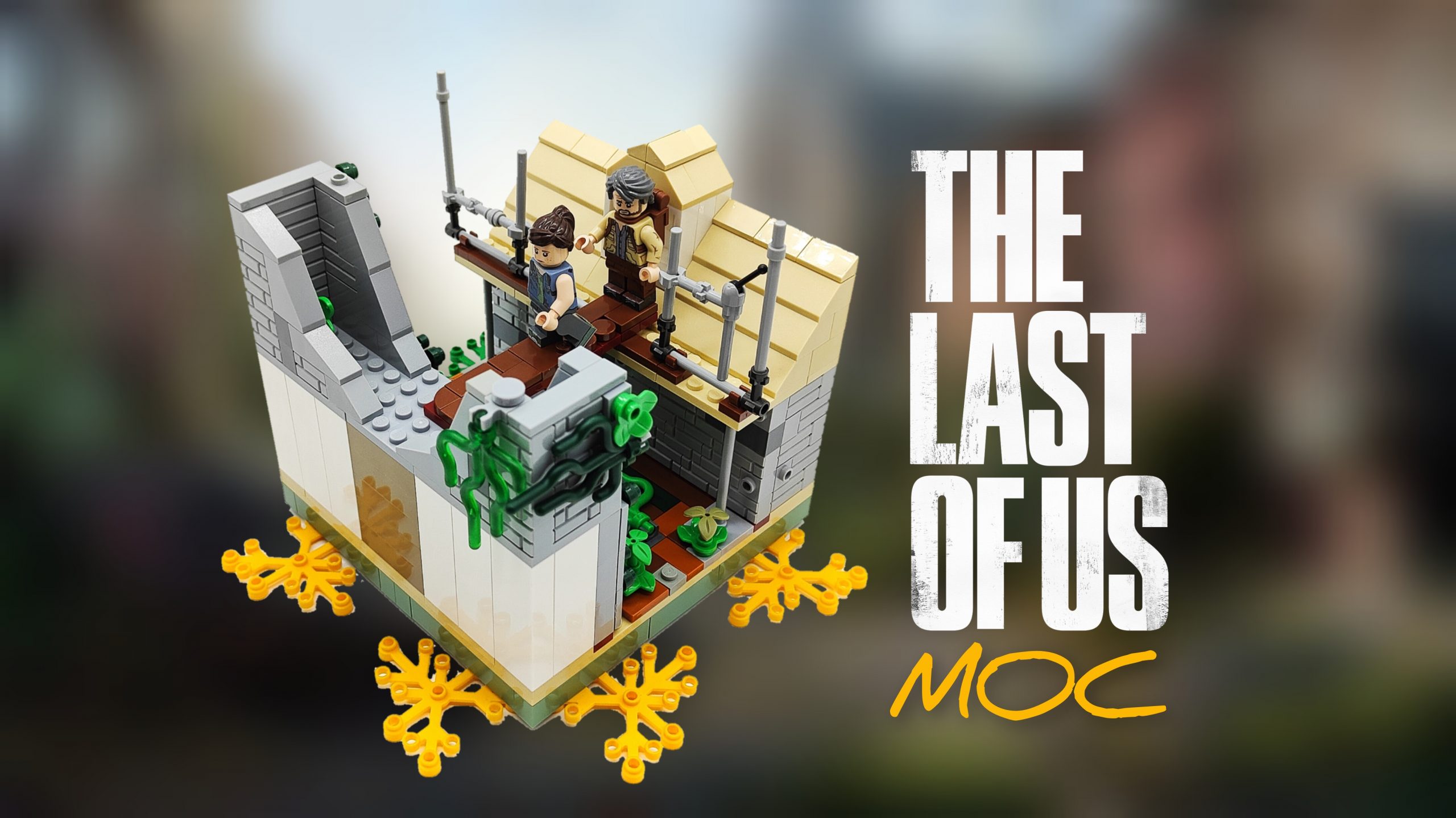 Medfølelse Admin pilot The Last Of Us Rooftop MOC With Ellie & Joel Custom LEGO Minifigures! – The  Brick Post!