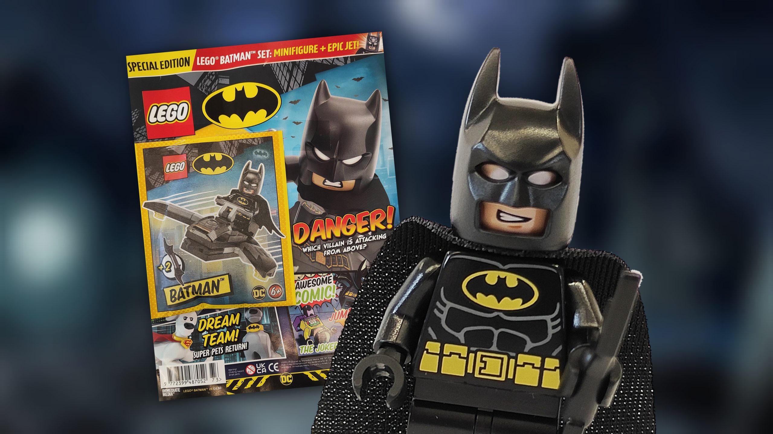 LEGO Batman Special Magazine Issue – Batman Minifigure & – The Brick Post!