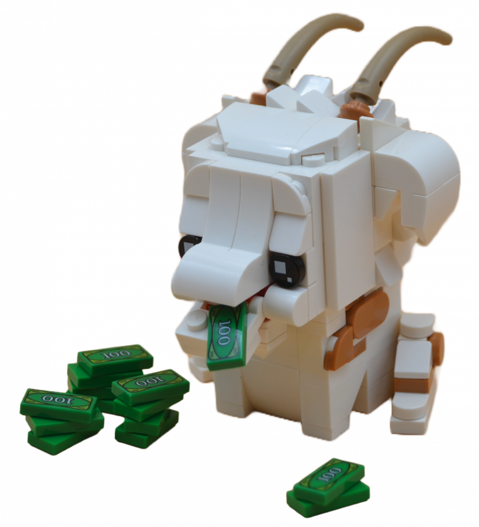 LEGO Goat BrickHeadz MOC By MonstarJDC 