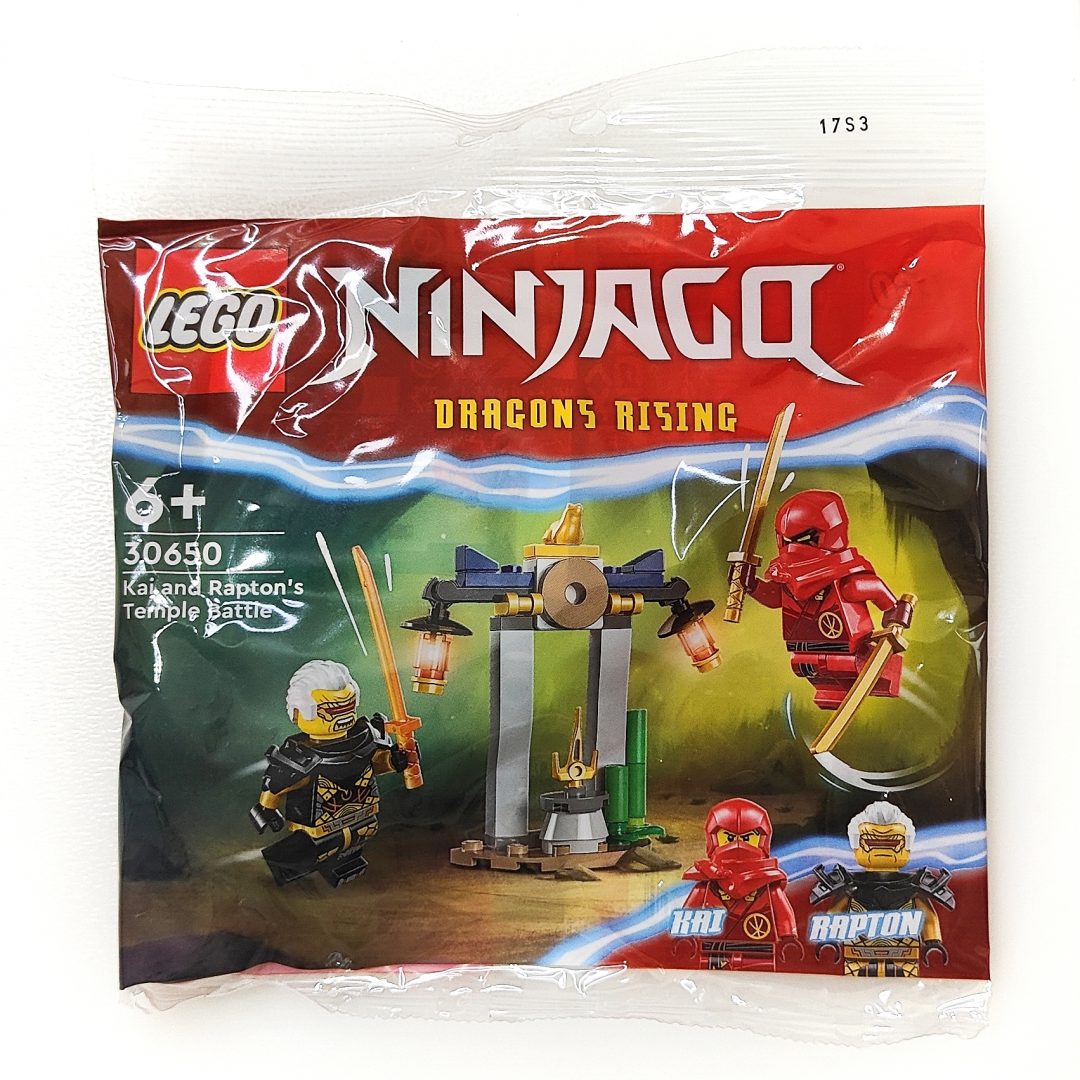 LEGO Ninjago Dragons Rising Kai & Rapton's Temple Battle 30650 