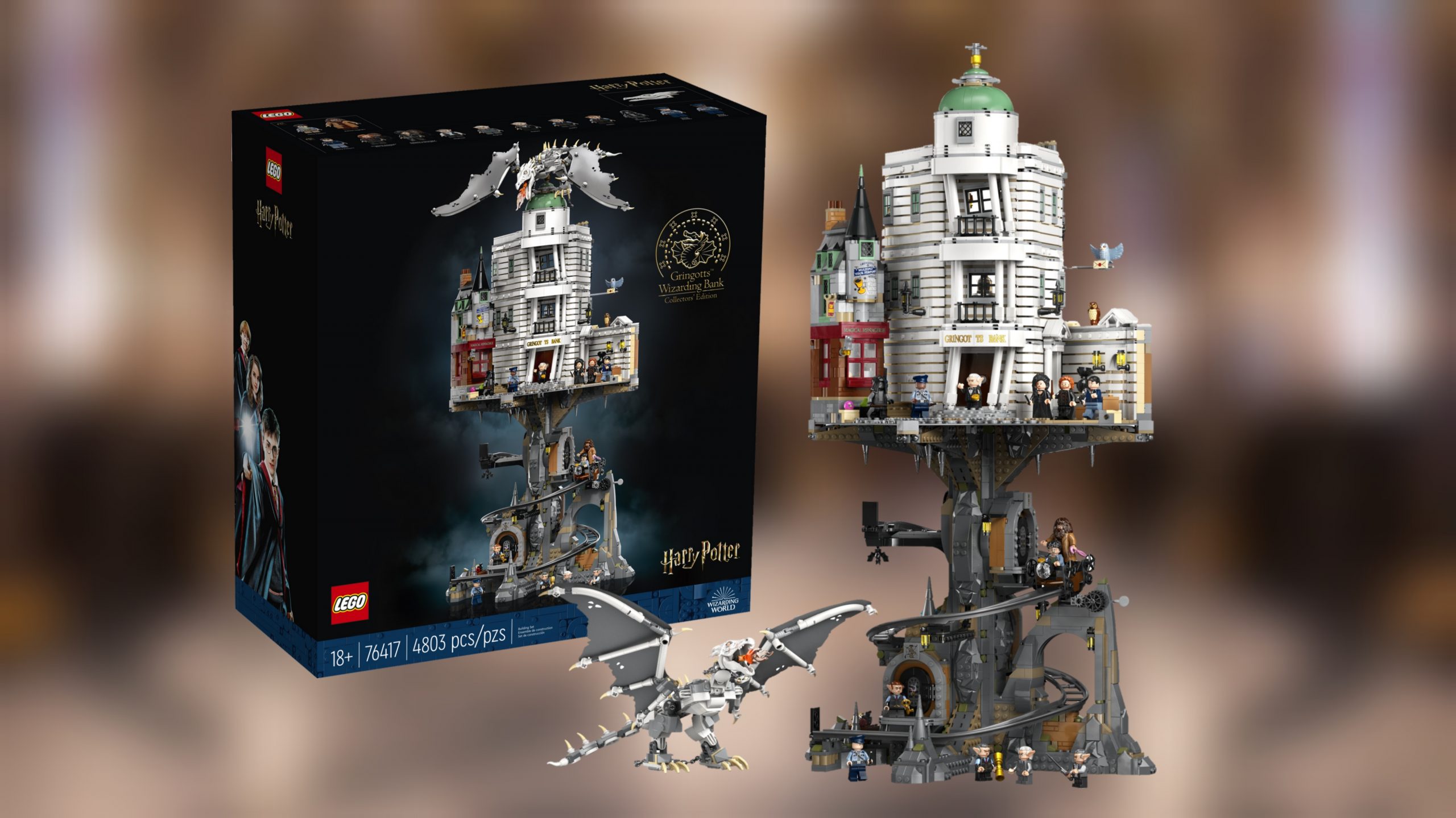 LEGO Harry Potter Gringotts Wizarding Bank Collectors' Edition (76417)  Officially Announced - The Brick Fan