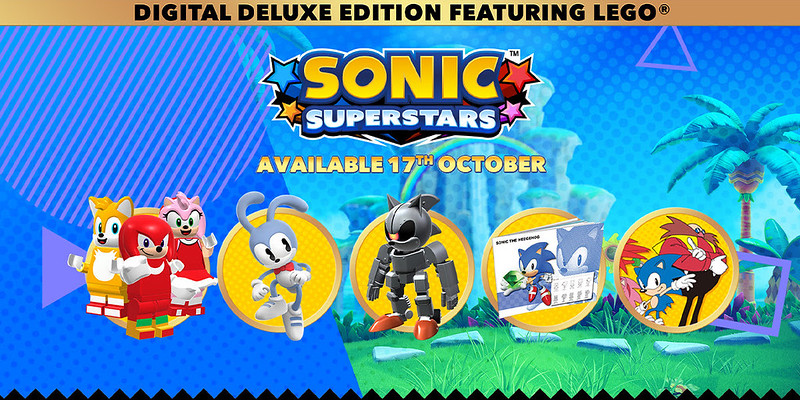 SONIC SUPERSTARS Digital Deluxe Edition featuring LEGO® for Nintendo Switch  - Nintendo Official Site