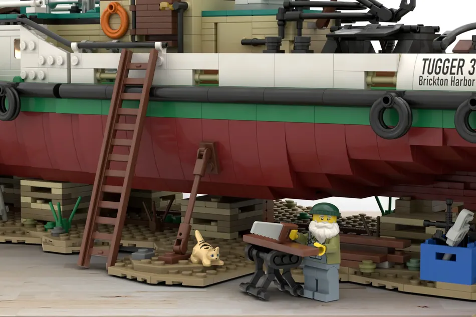 LEGO Ideas Feature: Bob's Old Tugboat by Konajra – The Brick Post!