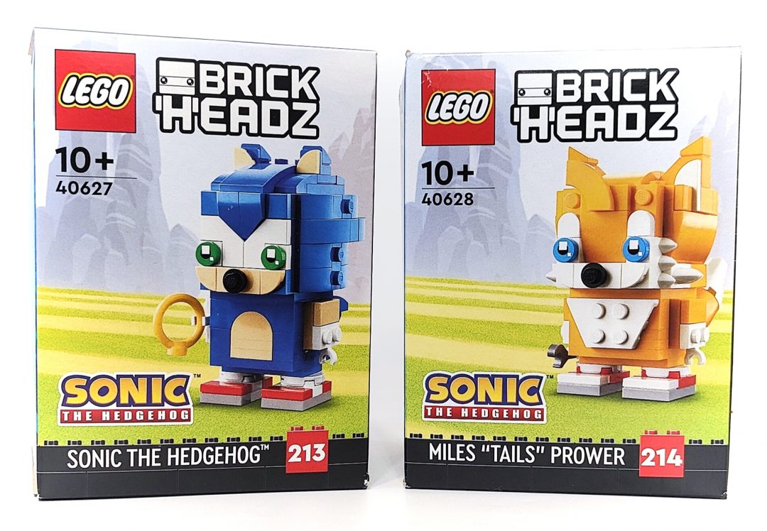 LEGO® BrickHeadz™ Sonic review: sets 40627 & 40628, and part 4304