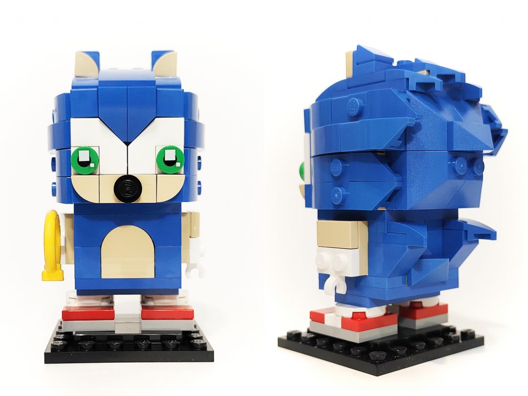 Lego Brick Headz Miles Tails Prower Sonic 40628 - 131 Pz