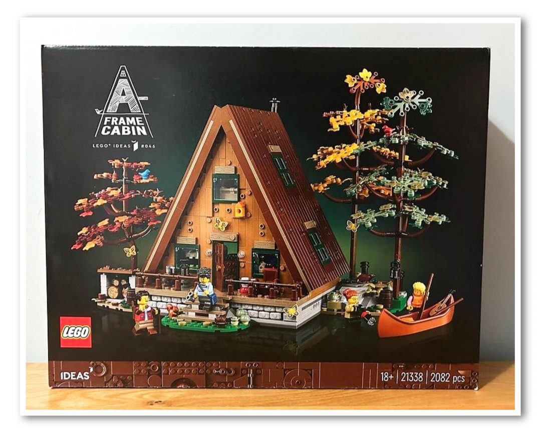 Review LEGO Ideas 21338 A-Frame Cabin - HelloBricks
