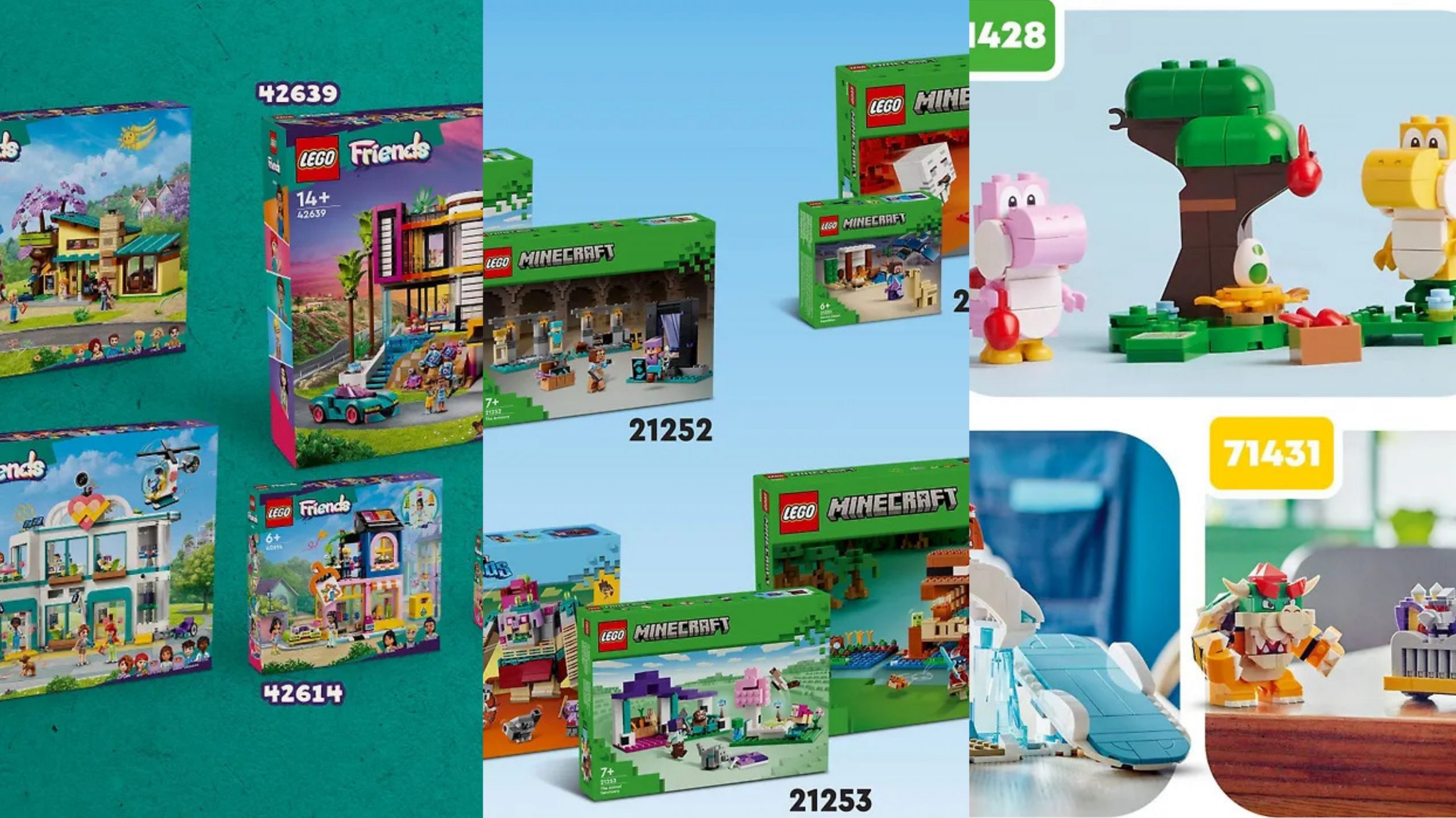 2024 Friends, Minecraft and Super Mario sets revealed!