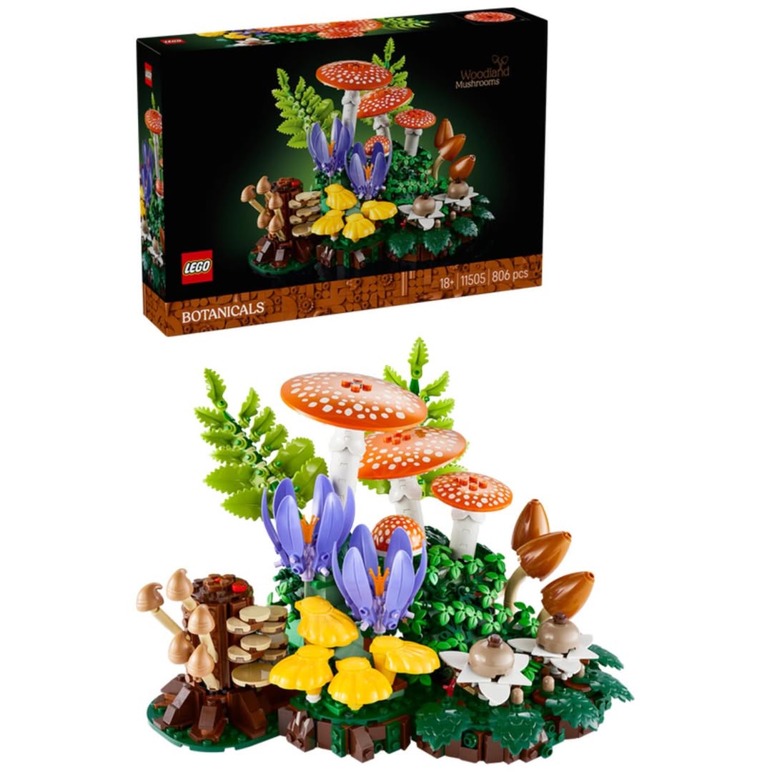 LEGO Botanicals Summer 2026 – Water Lilies, Cosmos Flowers and Woodland Mushrooms!