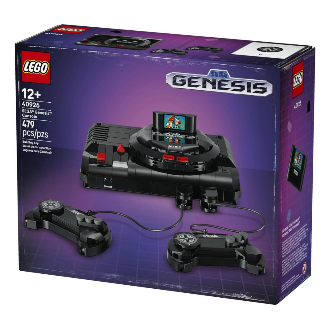 CDレコ Here's our first look at the new LEGO SEGA Genesis Console! 40926