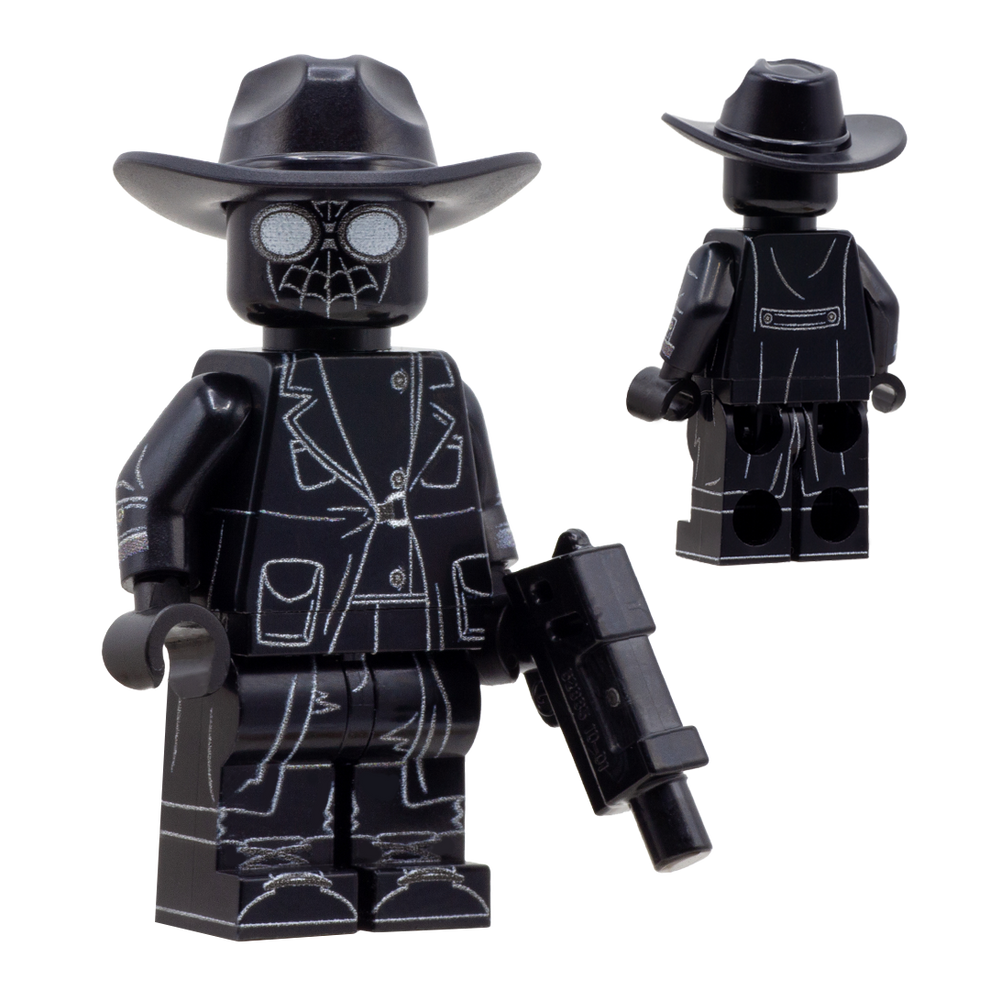 Swing Into Action With The Custom LEGO Spider-Noir Minifigure By Minifigs.me!
